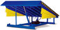 Μπλε γιγαντιαία υδραυλική αποβαθρών κεκλιμένη ράμπα DCQY20-0.5 αποβαθρών φόρτωσης Levelers διευθετήσιμη