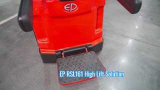 EP RSL161 Επίδειξη στοίβαξης Walkie 1600kg | Χειρισμός υλικού υψηλής ανύψωσης