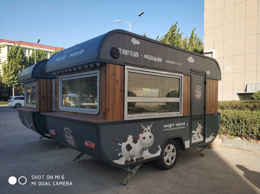 Πολυλειτουργικό τροφικό τροφοφόρο/καφετιέρα τροφικό φορτηγό με εξοπλισμό αρτοποιίας/καροτσάκι για χάμπουργκερ πίτσας