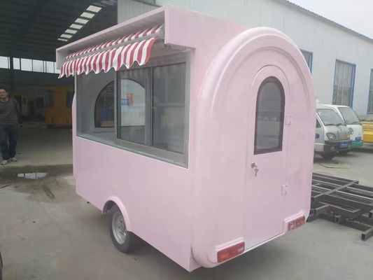 Πιο δημοφιλής  Mobile Fast Food Trailer Τροχαίο με πλήρη κουζίνα
