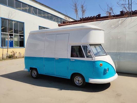Εμπορικά τρόφιμα Βαν Concession Street Mobile Food Truck Cart Fast Food Trailer Για ζεστή πώληση