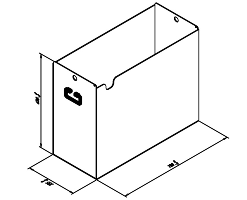Προσαρμοσμένη Forklift 24v 560Ah 7VBS560 μπαταρία για Forklift Xilin