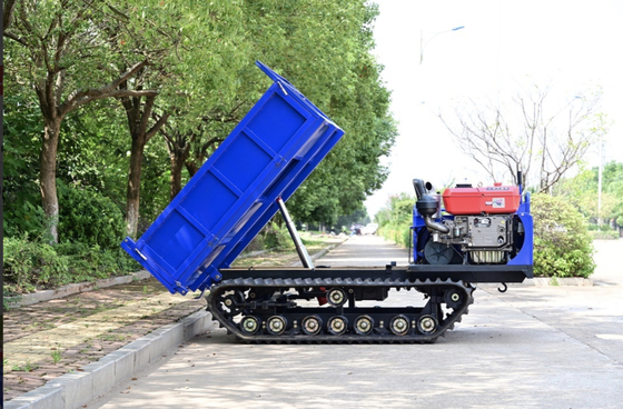 26.6HP Ορυχείο Μηχανήματα πλευρικής παρακράτησης στυλ GF3500 Ρούμπινο Track Crawler Dumper