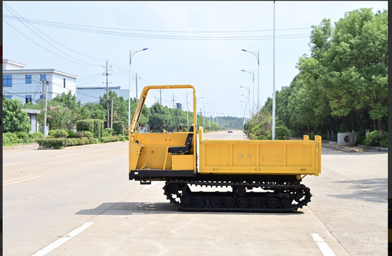 50HP Ντίζελ Γεωργικό Κράουλερ Ντάμπερ 4000kg GF4000 Κράουλερ Τίπερ Ντάμπερ Φορτηγό Πώληση