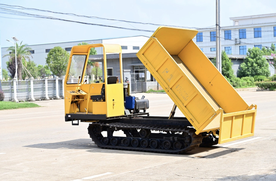 50HP Ντίζελ Γεωργικό Κράουλερ Ντάμπερ 4000kg GF4000 Κράουλερ Τίπερ Ντάμπερ Φορτηγό Πώληση