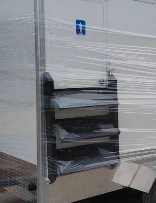 Φορητά 3 σταθμούς ντους και τουαλέτες Προσαρμοσμένο κινητό εξωτερικό σύγχρονο τουαλέτα