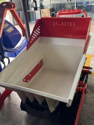 Όλο Τεριάν Γεωργικό GF500 Crawler Ντάμπερ 500kg Μίνι φορτηγό Ντάμπερ Ρούμπι Ντάμπερ