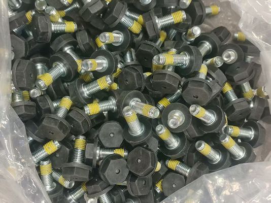 M10x22 Forklift Battery Connector Bolt - Insulated Steel CE Certified