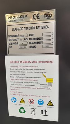 8PZS920 24V Μπαταρία μολύβδου-οξέος για ανυψωτικό μηχανημάτων αποθήκης 920Ah με Υπηρεσία Προσαρμογής