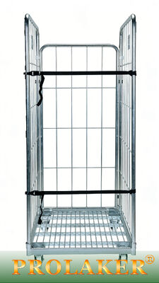 Πρακτικό αποθηκευτικό ειδικό 3 πλευρικών κυλίνδρων κλουβί ελαστικό ιμάντα σταθερό