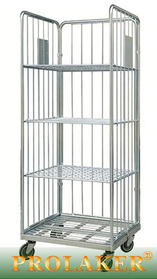 Πρακτικό αποθηκευτικό ειδικό 3 πλευρικών κυλίνδρων κλουβί ελαστικό ιμάντα σταθερό