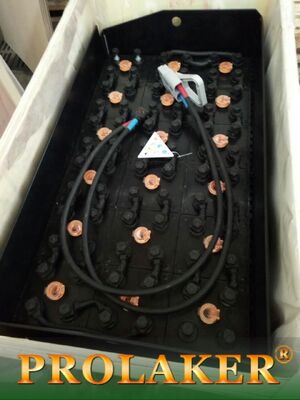 Μπαταρία έλξης μεγάλης διάρκειας ζωής 48V 550Ah/5hrs για ηλεκτρικό παλετοφόρο και περονοφόρο όχημα