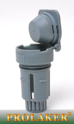 Πλαγκ του ανελκυστήρα μπαταρίας - 75mm PP Gray Plug για ασφαλή και αποτελεσματική εξαγωγή της μπαταρίας.