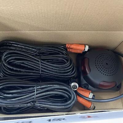 SPA206 Forklift Image Border Sensing System 4CH Πανοραμική κάμερα προειδοποίησης τυφλού σημείου με εγγραφή βίντεο