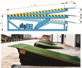 Υδραυλική πλατφόρμα DCQ6-0.70 αποβαθρών φόρτωσης Leveler αποβαθρών υψηλής αποδοτικότητας