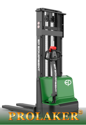 EP DS3 Walkie Electric Stacker 1500kg, Συμπαγής στοίβαξης παλετών στενού διαδρόμου με ενσωματωμένο φορτιστή